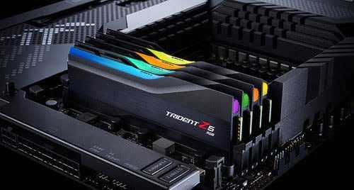 MODULE RAM MEMORY DDR5 32GB 2X16GB 6000MHz G. SKILL TRIDENT Z5 - Achat / Vente sur grosbill.com - 7