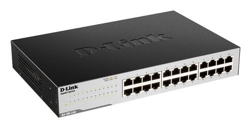 D-LINK 24-Port Gigabit Easy Desktop Switch - Achat / Vente sur grosbill.com - 1