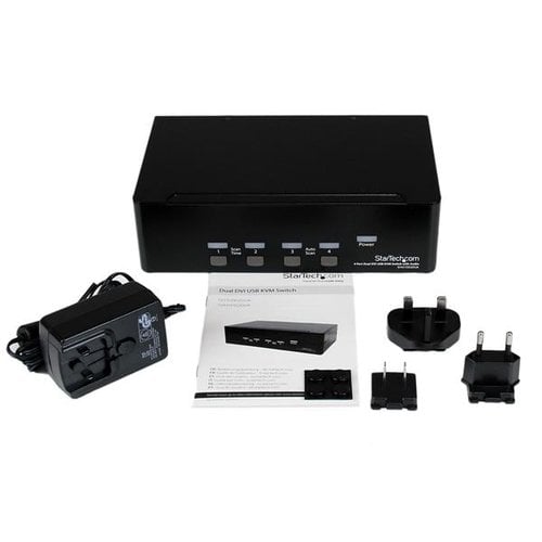 4 Port Dual DVI USB KVM Switch - Achat / Vente sur grosbill.com - 3