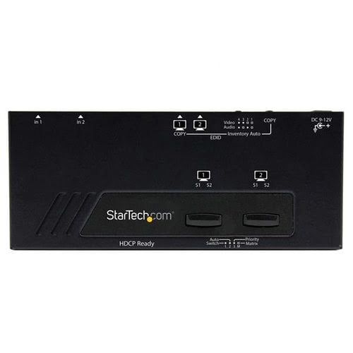 2X2 HDMI Matrix Auto Switcher 1080p - Achat / Vente sur grosbill.com - 1