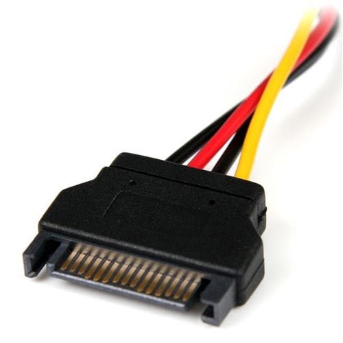 6in SATA to LP4 Power Cable Adapter F/M - Achat / Vente sur grosbill.com - 1