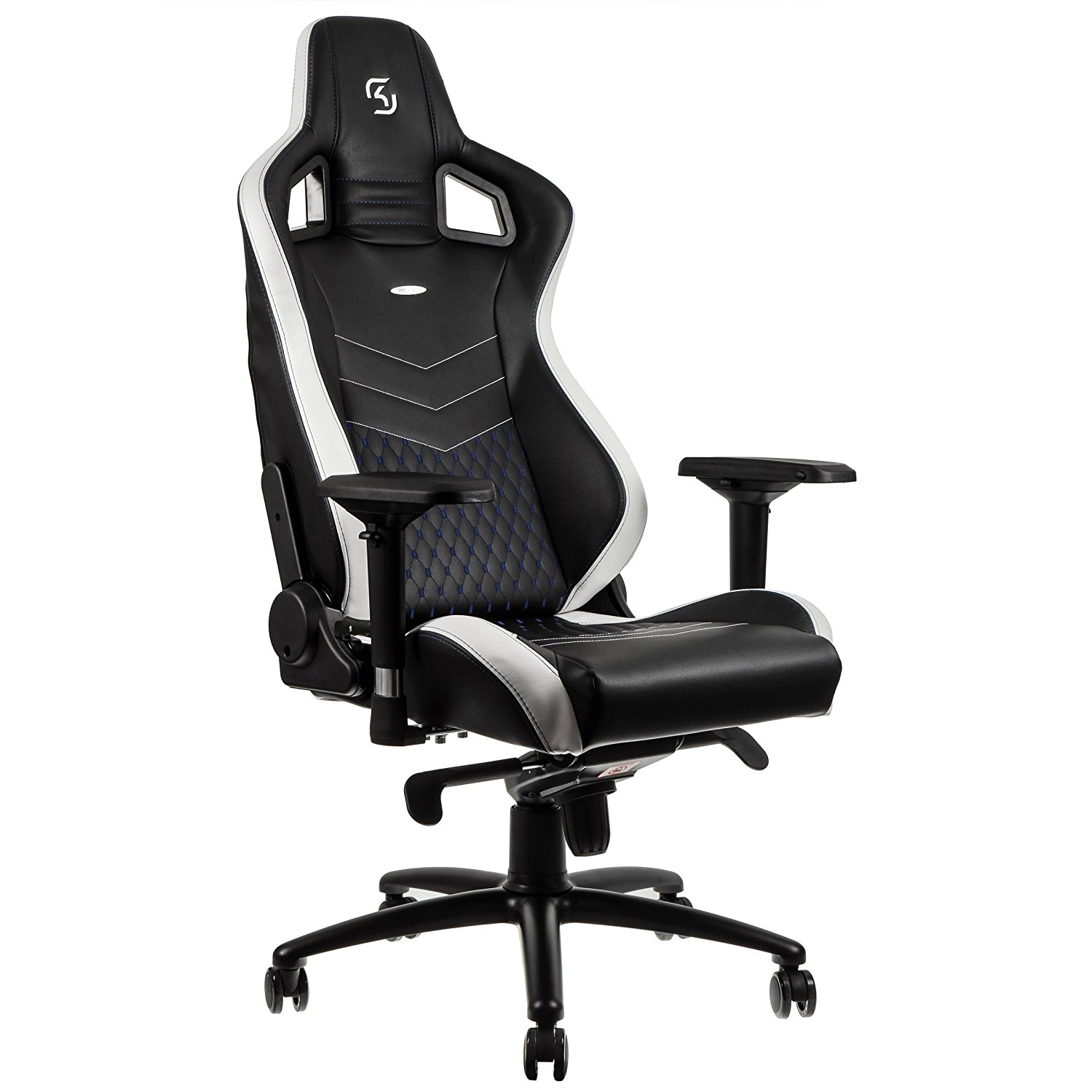 NobleChairs EPIC Series Noir/Bleu - Siège PC Gamer - grosbill.com - 1