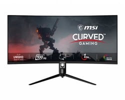 image produit MSI MAG342CQPV - 34" CURVE 100Hz UWQHD 1ms Adaptive Sync Grosbill