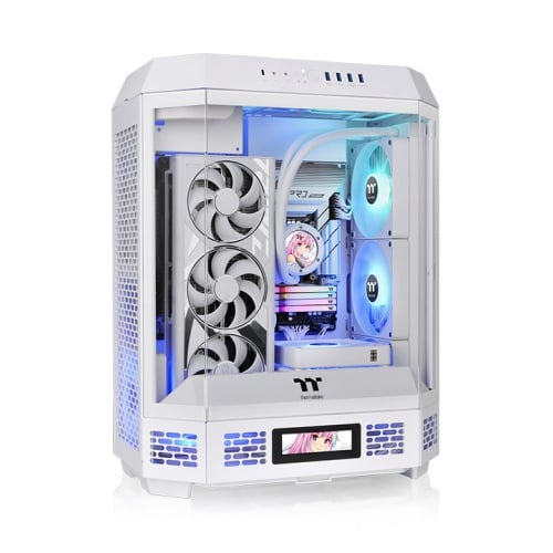 Thermaltake The Tower 600 Blanc Blanc - Boîtier PC Thermaltake - 0