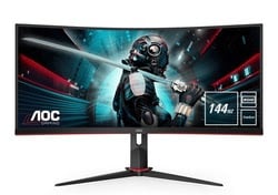 Ecran PC AOC G2 CU34G2X/BK - 34" CURVE UWQHD 144Hz VA 1ms Pivot FreeSync Premium Grosbill