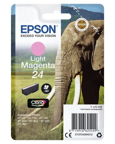 Epson Ink/24 Elephant 5.1ml LMG - Achat / Vente Consommable imprimante sur grosbill.com - 2