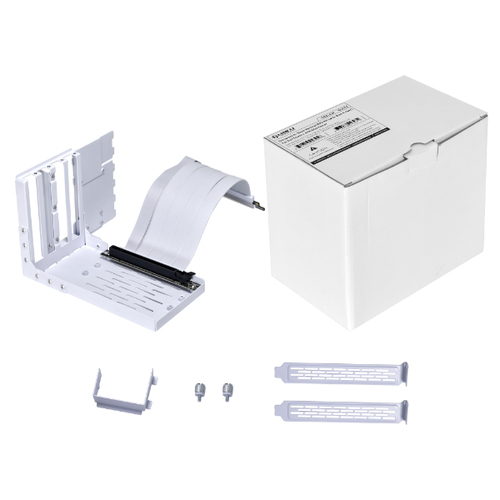 Lian-Li Kit GPU vertical universel - Blanc (VG4-4-V2W) - Achat / Vente Accessoire carte graphique sur grosbill.com - 1