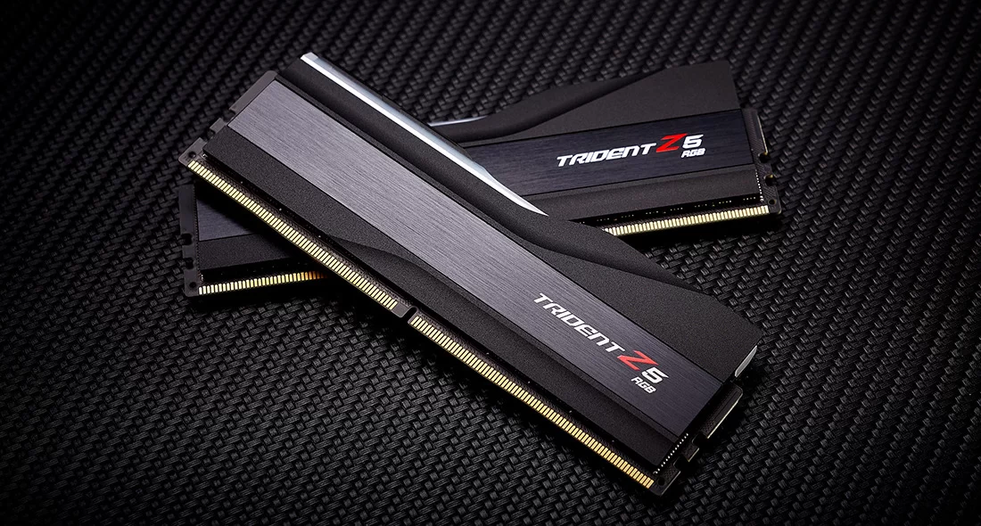 G.Skill Trident Z5 RGB - 2x32Go DDR5 6000Mhz - Mémoire PC G.Skill sur grosbill.com - 5