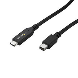 Connectique PC StarTech Câble adaptateur USB-C vers Mini DisplayPort 4K 60 Hz de 1,8 m  noir Grosbill