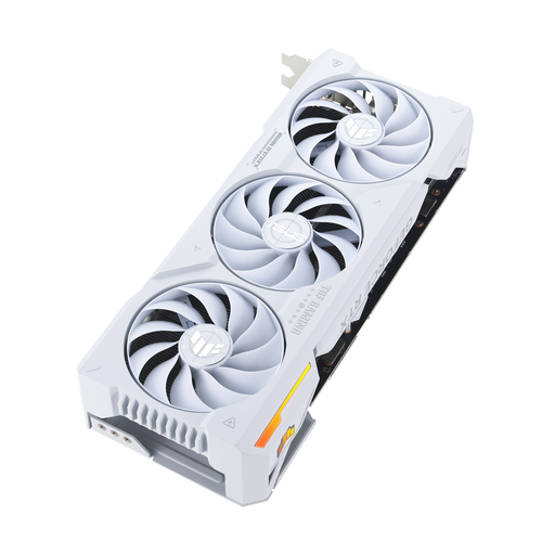 Asus GeForce RTX 4070 TI Super O16G BTF Blanc - Carte graphique - 7