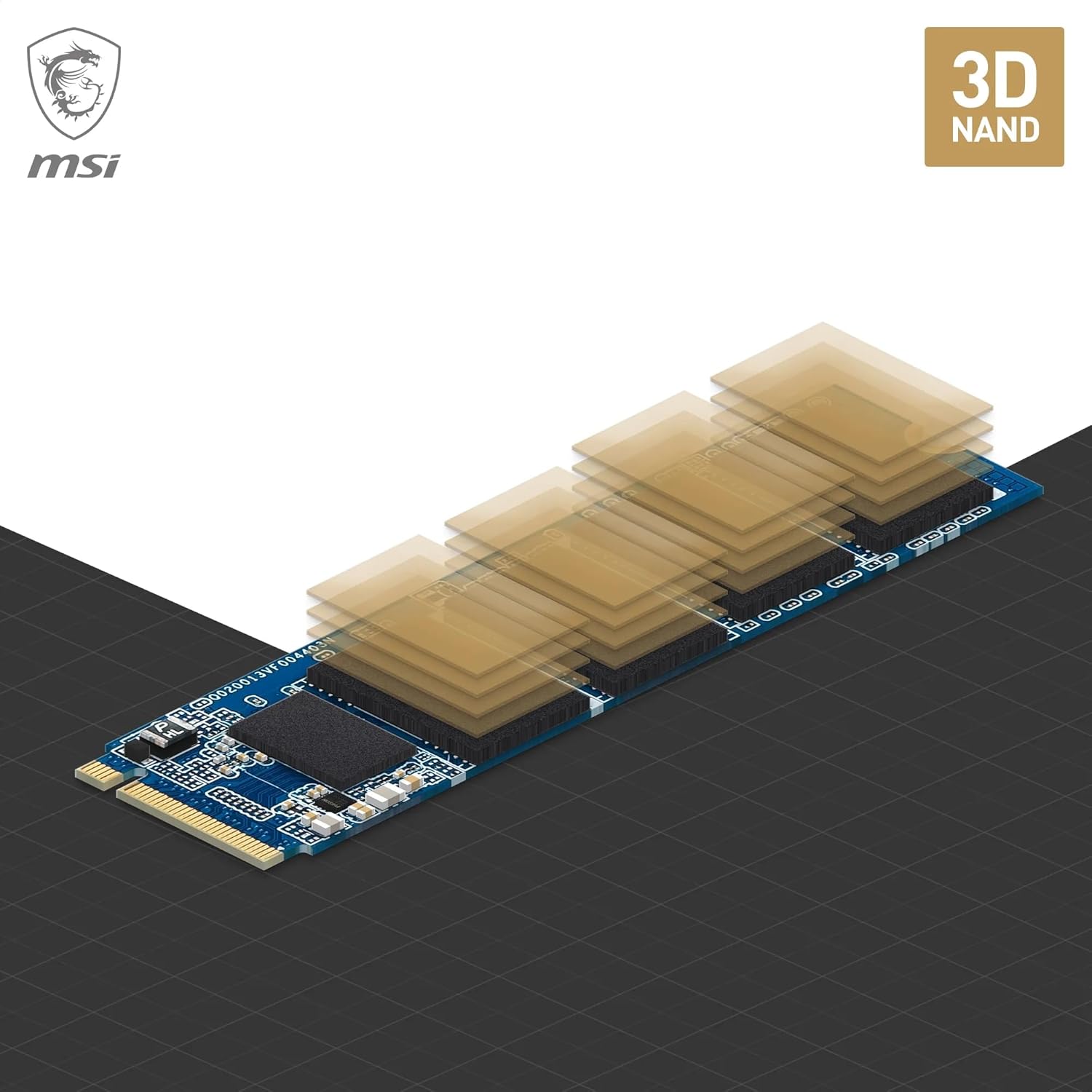 MSI SPATIUM M450 V1   - Disque SSD MSI - grosbill.com - 3