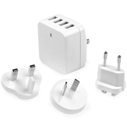 4-Port USB Wall Charger 34W/6.8A - Achat / Vente sur grosbill.com - 3