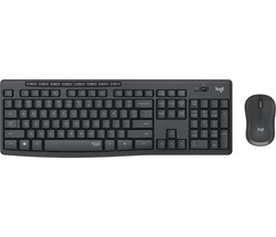 image produit Logitech MK295 Silent Wireless Combo GRAPHITE Grosbill