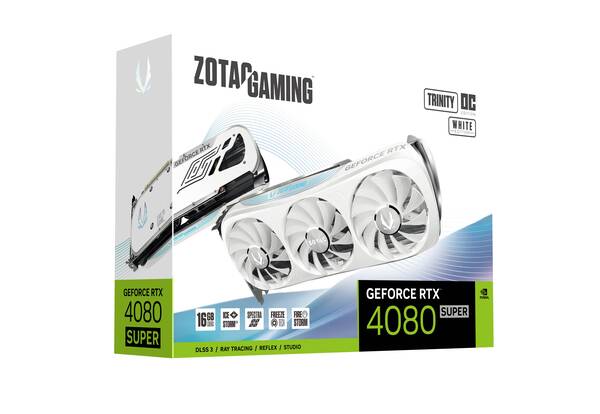 ZOTAC RTX 4080 SUPER TRINITY OC WHITE EDITION 16G - Carte graphique - 7