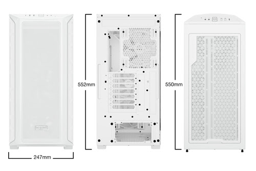 be quiet! SHADOW BASE 800 FX Blanc Blanc - Boîtier PC be quiet! - 1