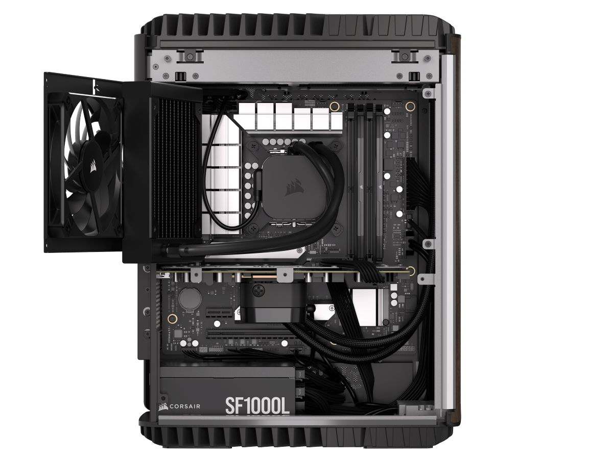 Corsair C1 i500 WOOD i7-14700/RTX4070/32Go/1To/WIFI/BT/W11 - Barebone et Mini-PC - 9