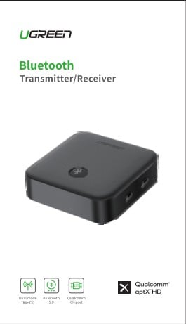 Transmetteur et recept/Bluetooth/Jack 3.5mm/Noir - Connectique PC/Téléphonie  - 1