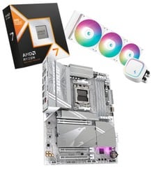 Kit Upgrade PC Gigabyte ICE Pack X - 9800x3D + X870 A ELITE ICE + LE720 WH Grosbill