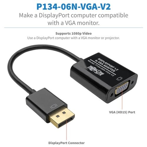 DISPLAYPORT TO DVI ADAPTER - Achat / Vente sur grosbill.com - 2