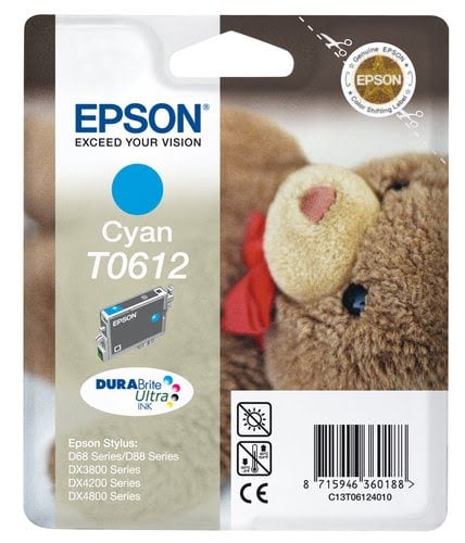 Epson - Cyan - C13T06124010 - Achat / Vente Consommable imprimante sur grosbill.com - 1