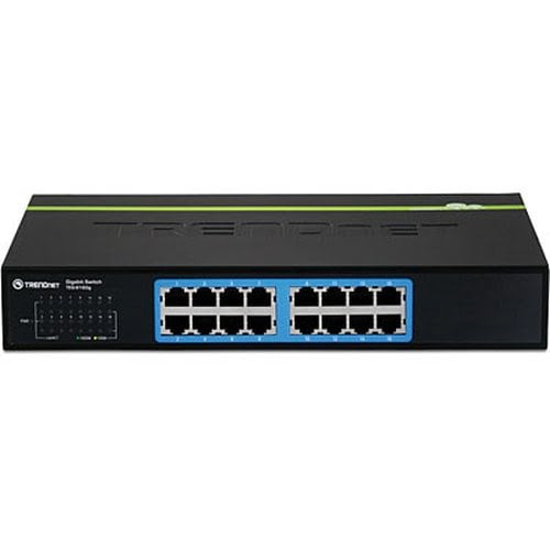 SWITCH COMPACT 16 PORTS GIGABIT - Achat / Vente sur grosbill.com - 2