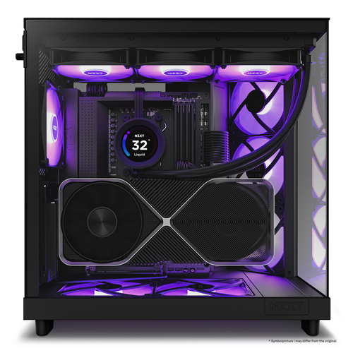 NZXT H6 Flow RGB Noir Noir - Boîtier PC NZXT - grosbill.com - 8