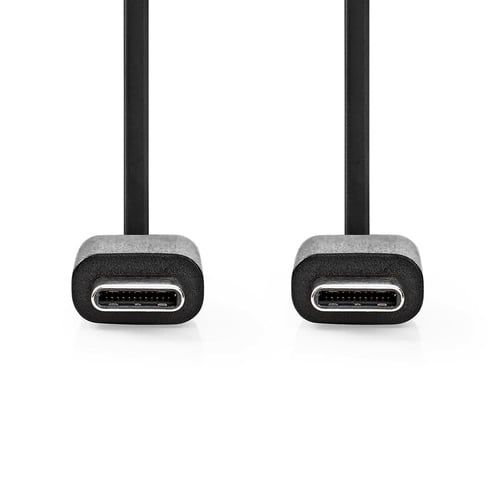 Câble USB-C vers USB-C 60 W - 1m - Noir  - Connectique PC - 1