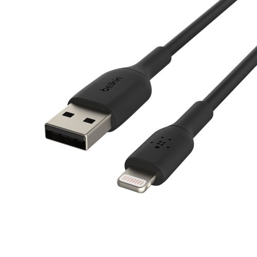 Lightning to USB-A Cable 1M Black - Achat / Vente sur grosbill.com - 4