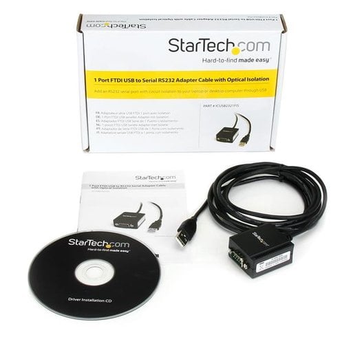 USB to Serial Adapter Cable w/Isolation - Achat / Vente sur grosbill.com - 3