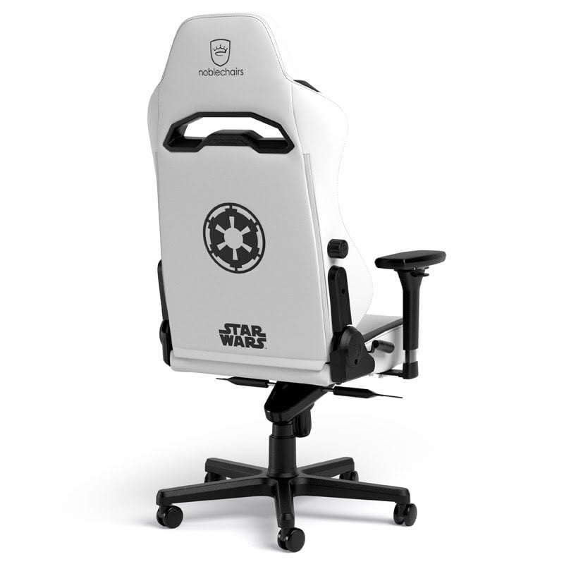 NobleChairs HERO Gaming Noir/Blanc - Siège PC Gamer - grosbill.com - 2