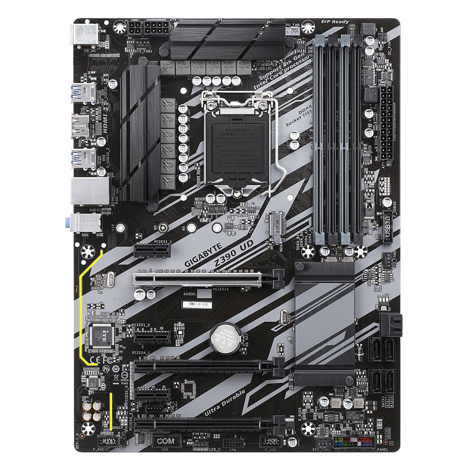 Gigabyte Z390 UD ATX  - Carte mère Gigabyte - grosbill.com - 4