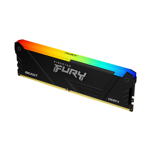 Kingston Fury Beast RGB 8Go (1x8Go) DDR4 3200MHz - Mémoire PC Kingston sur grosbill.com - 1