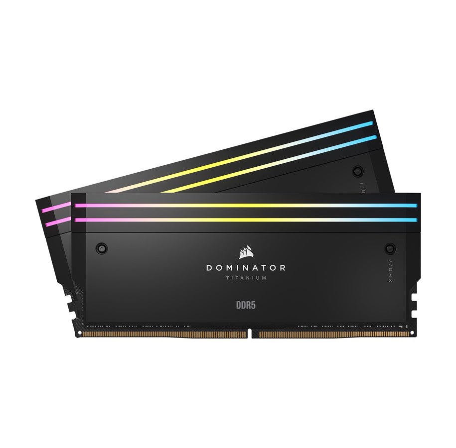 Corsair Dominator Titanium RGB 32Go (2x16Go) DDR5 6000MHz - Mémoire PC Corsair sur grosbill.com - 2