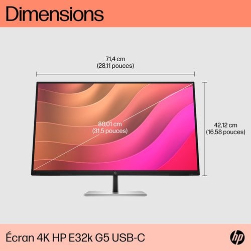 E32k G5 USB-C 4K - Achat / Vente sur grosbill.com - 5