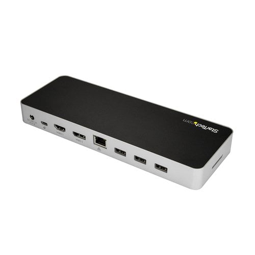 Dual Monitor USB C Dock - 60W PD - SD - Achat / Vente sur grosbill.com - 1