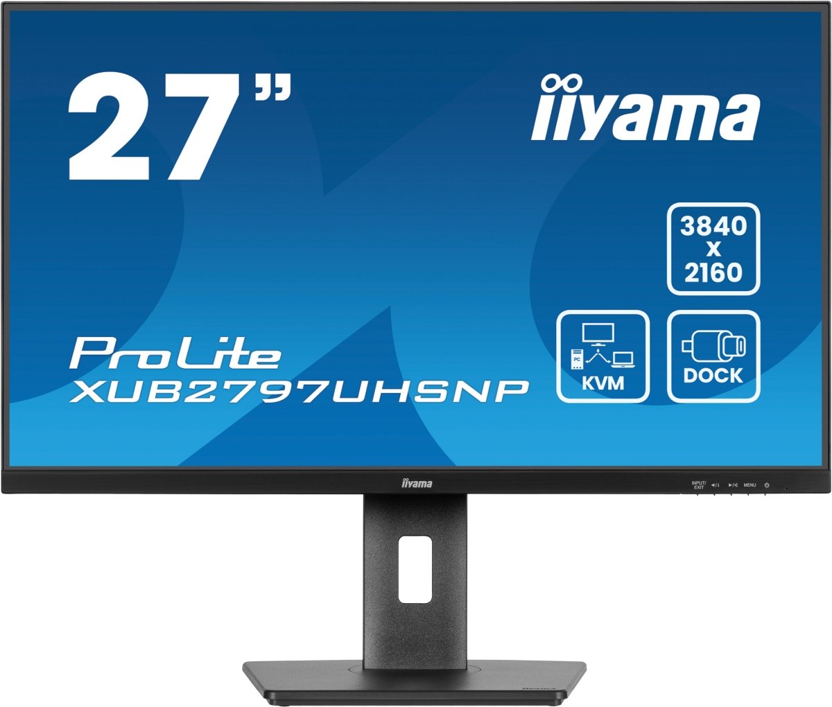 Iiyama 27"  XUB2797UHSNP-B1 - Ecran PC Iiyama - grosbill.com - 0