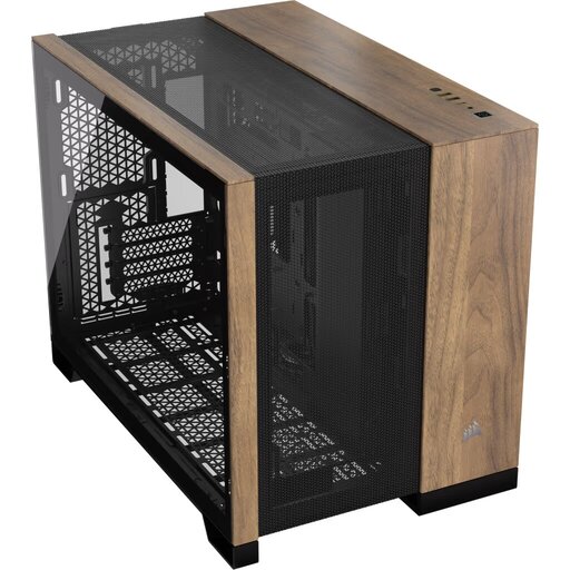 Corsair 2500X Noir/Noyer Noir - Boîtier PC Corsair - grosbill.com - 0