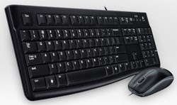 Pack Clavier/Souris Logitech  Classic Desktop MK120 Grosbill