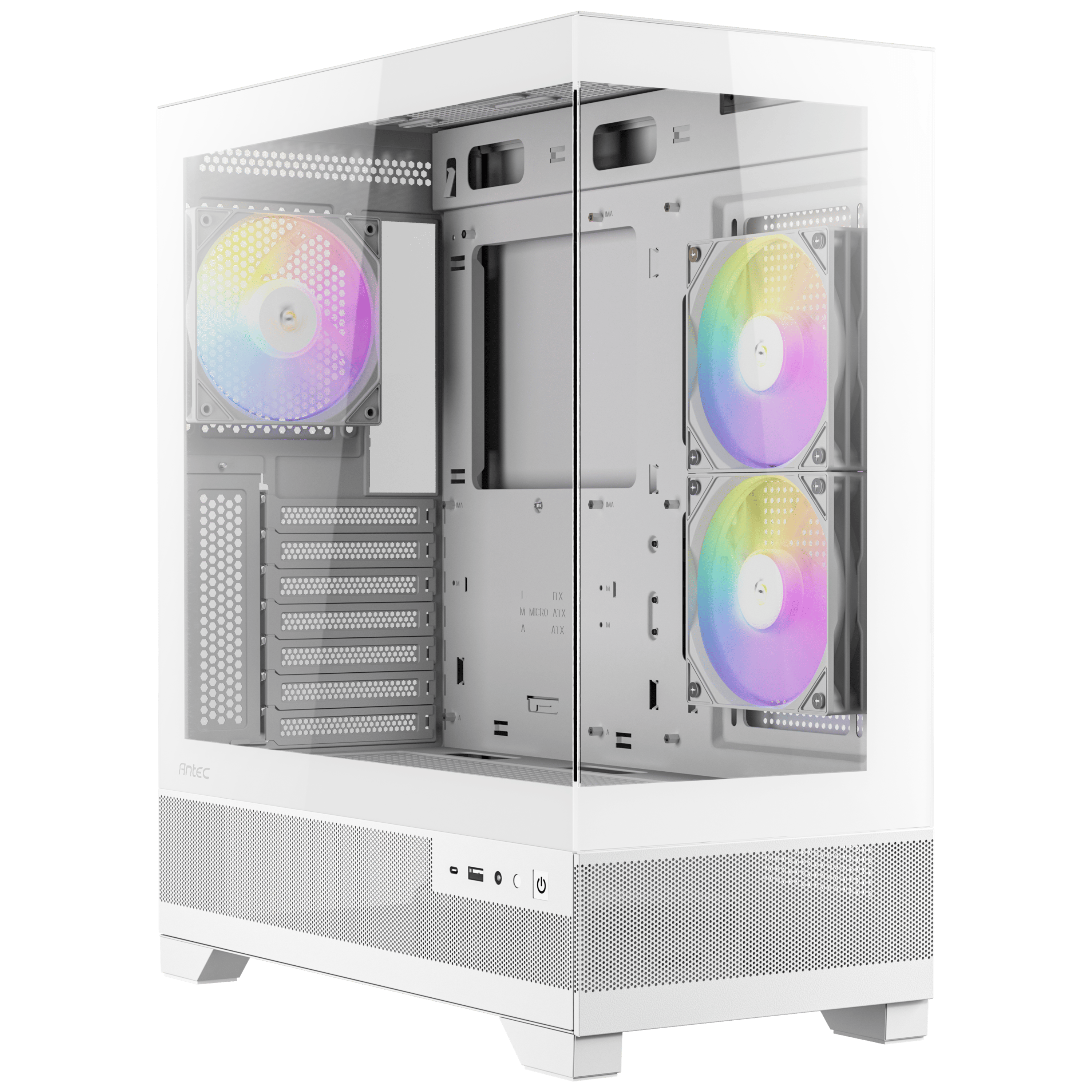 Antec CX700 ARGB Blanc Blanc - Boîtier PC Antec - grosbill.com - 6