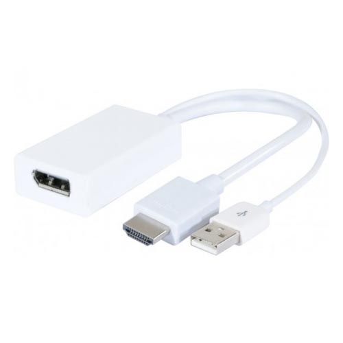  Adaptateur HDMI 1.4 M + USB vers DP 1.2 F