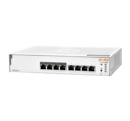 HPE Aruba IOn 1830 8G 65W Sw - Achat / Vente sur grosbill.com - 1