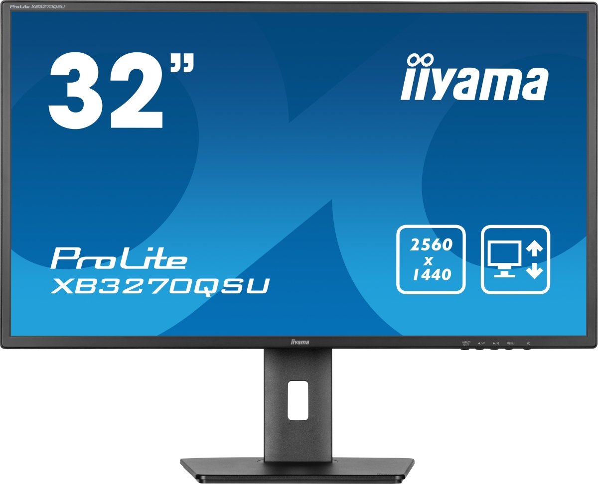 Iiyama 32"  XB3270QSU-B1 - Ecran PC Iiyama - grosbill.com - 0