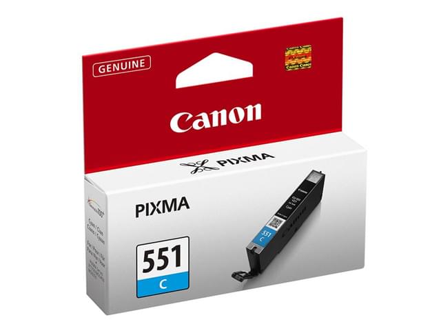 CLI-551 C Cyan - 6509B001 pour imprimante  Canon - 0