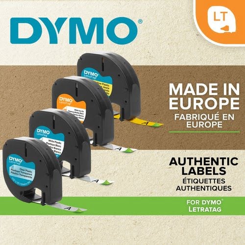 Dymo LETRATAG TAPE PLAST - Achat / Vente Consommable imprimante sur grosbill.com - 7