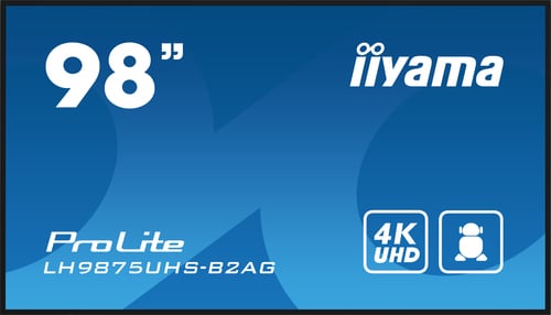 Iiyama ProLite LH9875UHS-B2AG (LH9875UHS-B2AG) - Achat / Vente Affichage dynamique sur grosbill.com - 0