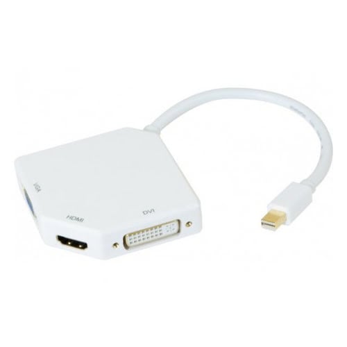 Adaptateur Mini DP 1.1 vers VGA/DVI/HDMI - Connectique PC - 0