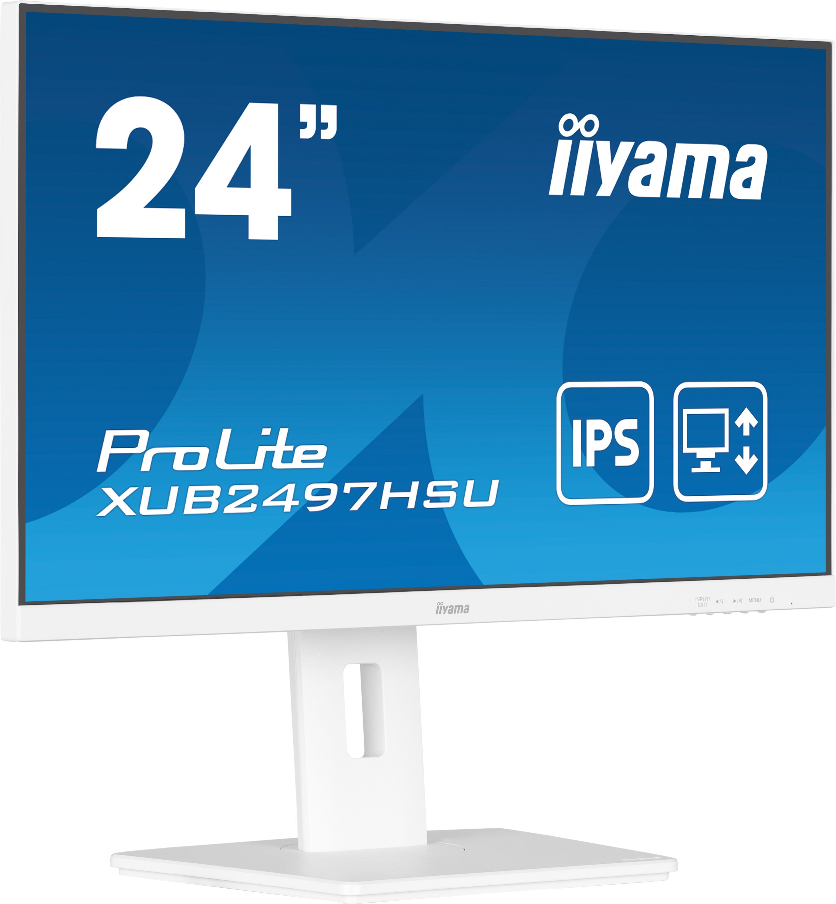 Iiyama 24"  XUB2497HSU-W2 - Ecran PC Iiyama - grosbill.com - 2