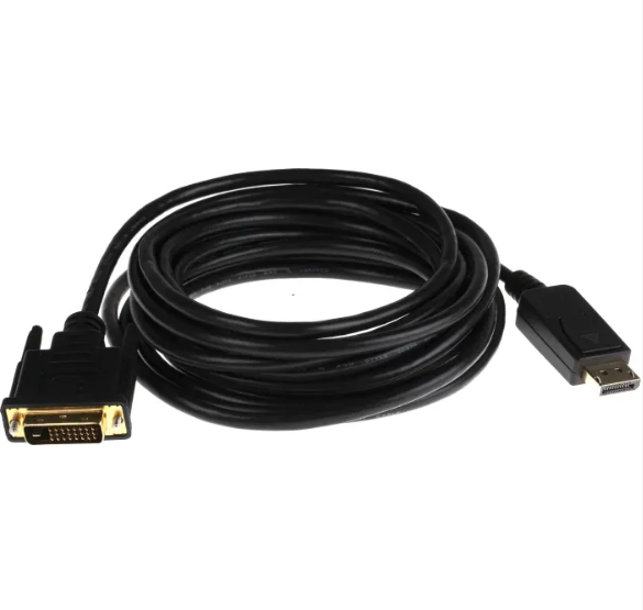 Câble DisplayPort/DVI-D Mâle/Mâle 5m - Connectique PC - 1