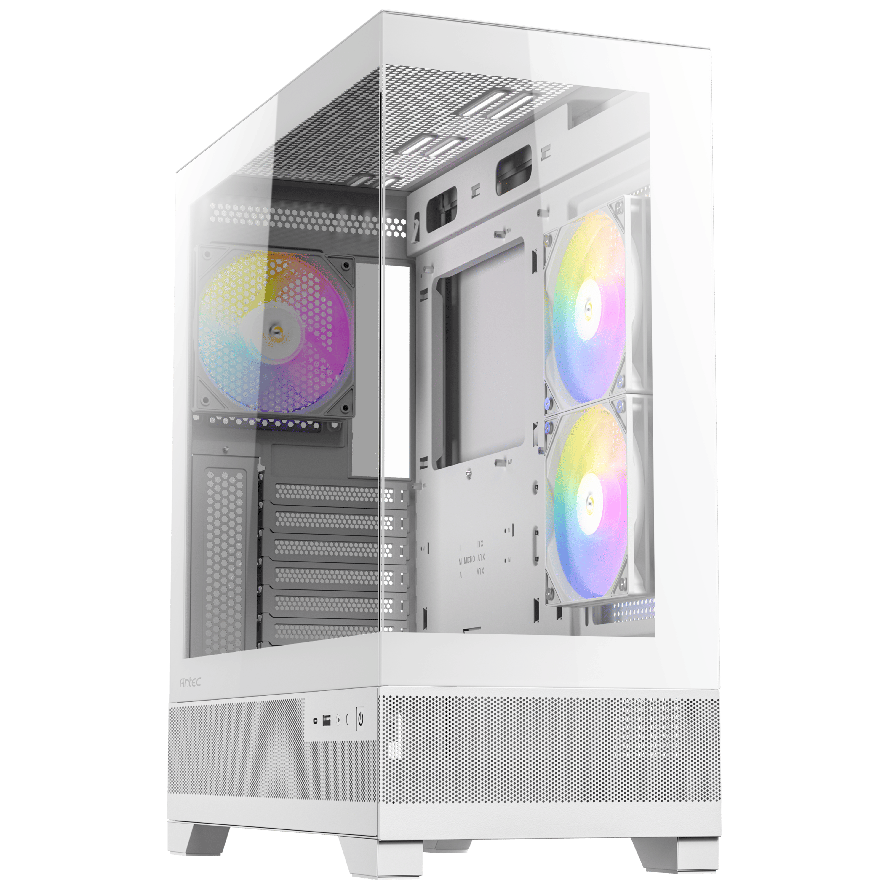 Antec CX700 ARGB Blanc Blanc - Boîtier PC Antec - grosbill.com - 0