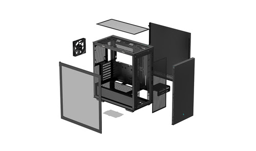 Deepcool CH510 Noir Noir - Boîtier PC Deepcool - grosbill.com - 13